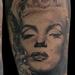 MARILYN MONROE  Tattoo Design Thumbnail